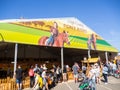 Pony ride at Sydney Easter show.